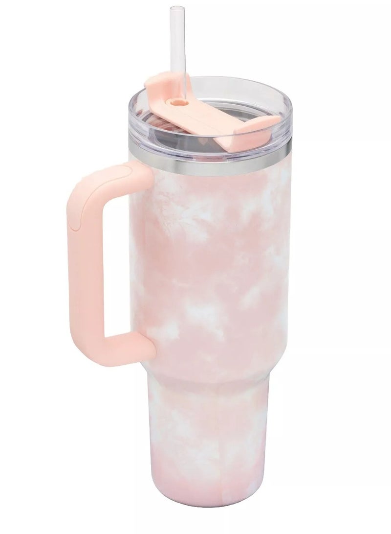 Stanley Quencher H2.0 FlowState Stainless Steel Vacuum Insulated Tumbler with Lid and Straw for Water, Iced Tea or Coffee, Smoothie and More, ,Thermobecher limited Edition,40 oz - Image 2