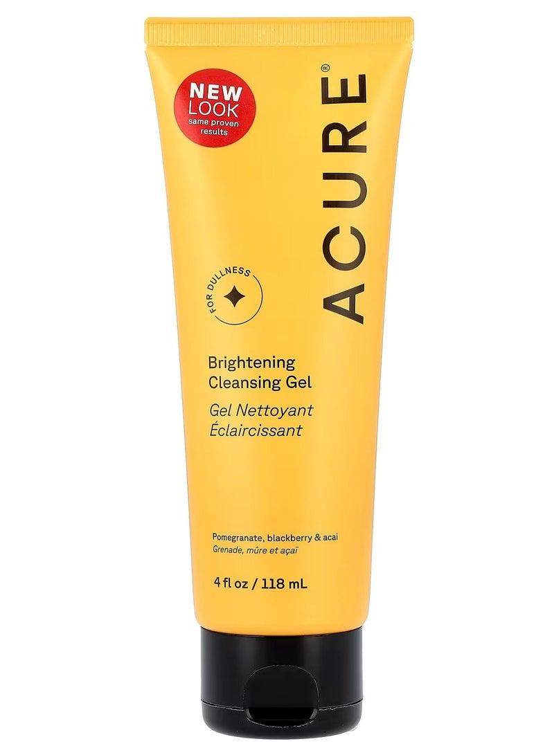Acure Brightening Cleansing Gel Yellow 4ml