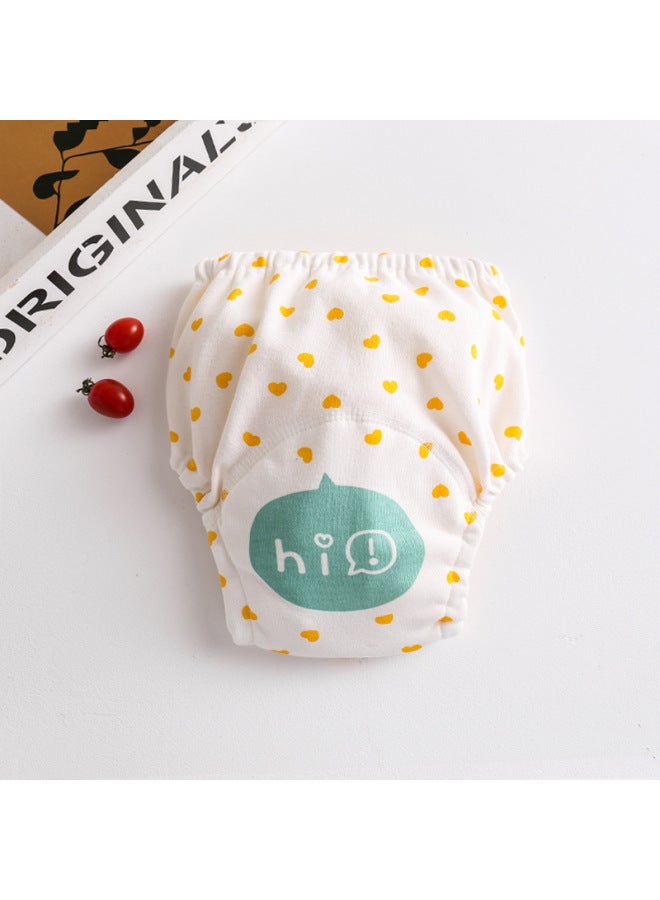 New Korean-style Baby Gauze Diaper Pants Waterproof Washable Diaper Pants Cotton Diaper Bag Baby Study Pants Lace-up Pants