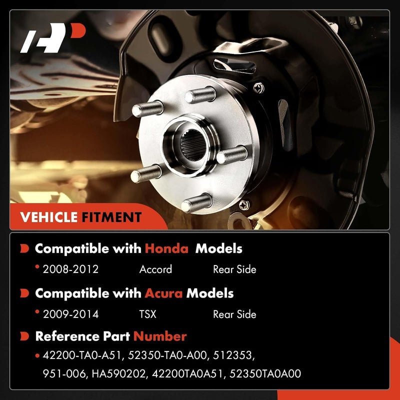 Rear Wheel Bearing and Hub Assembly - Image 2