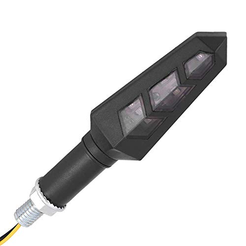 Ramanta® 6LED Motorcycle Bike Turn Signal Indicator Light Turning Lamp 12V for Bullet All Bikes (Pack of 4), Amber - Image 5