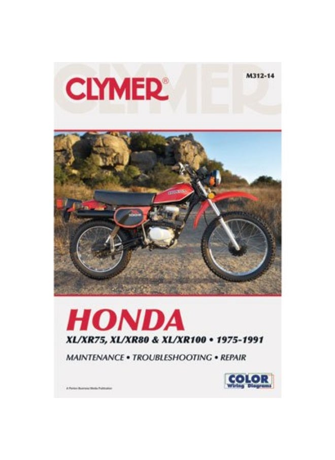 Honda XL/XR75, XL/XR80 & XL/XR100 Series Motorcycle (1975-1991) Service Repair Manual  - Image 2