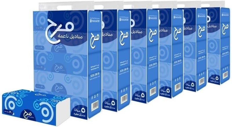Facial Tissues 300 Sheets, Single-Ply, Pack of 30 Box
