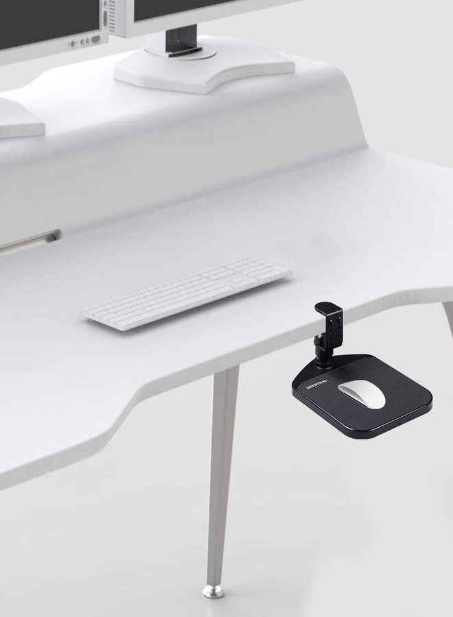 SKYZONAL Ergonomic Mouse Platform Under Desk Ergonomic Wrister Mouse Pad (Black) - Image 5