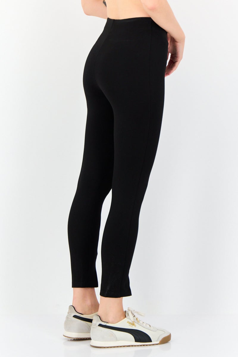 ONLY سروال نسائي بقصة عادية مستقيمة، أسود - Image 2