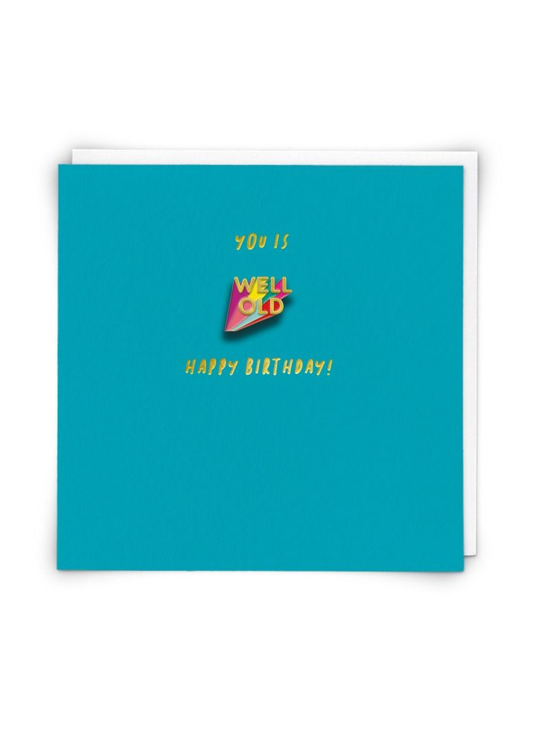 Well Old Greeting Card