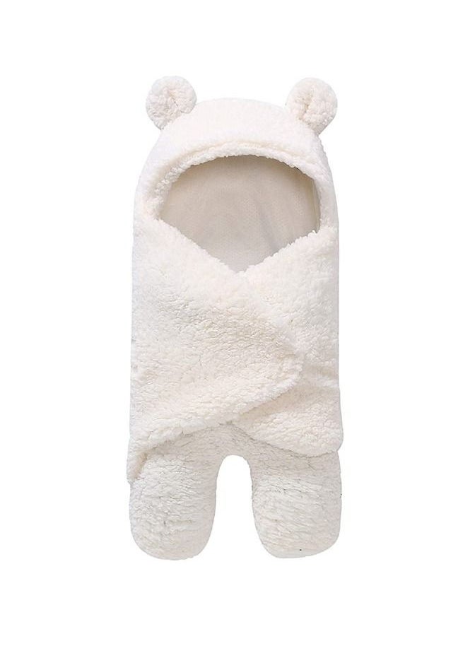 We Happy Cute Baby Swaddling Infant Hooded Blanket Wrap Costume Dress Photoshoot Prop  - Image 2