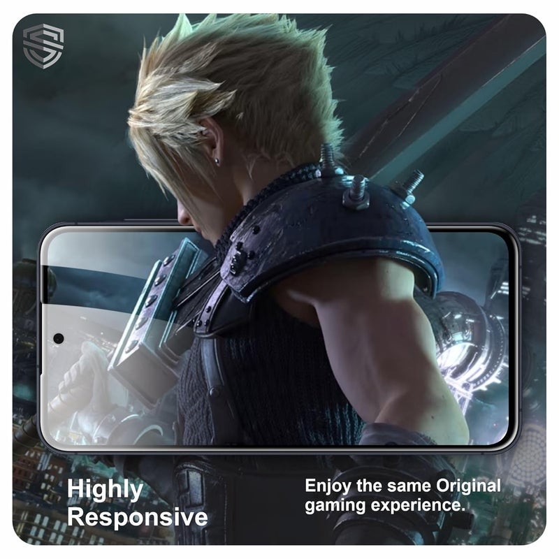 Skyddshield Military-Grade Gorilla Tempered Glass For Samsung Galaxy A36 and Samsung Galaxy A56 (6.7 Inch) With Installation Kit | Edge to Edge Coverage | Black - Image 5
