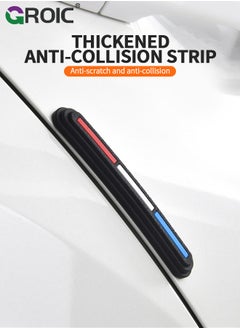 GROIC 6-Packs Car Door Edge Protector Strips, Car Bumper Anti Collision Strips, 3D Bumper Guard Strip Anti-Scratch Bumper Protector Trim Universal for Cars SUV Pickup Truck, Universal Car Protector  - Image 2