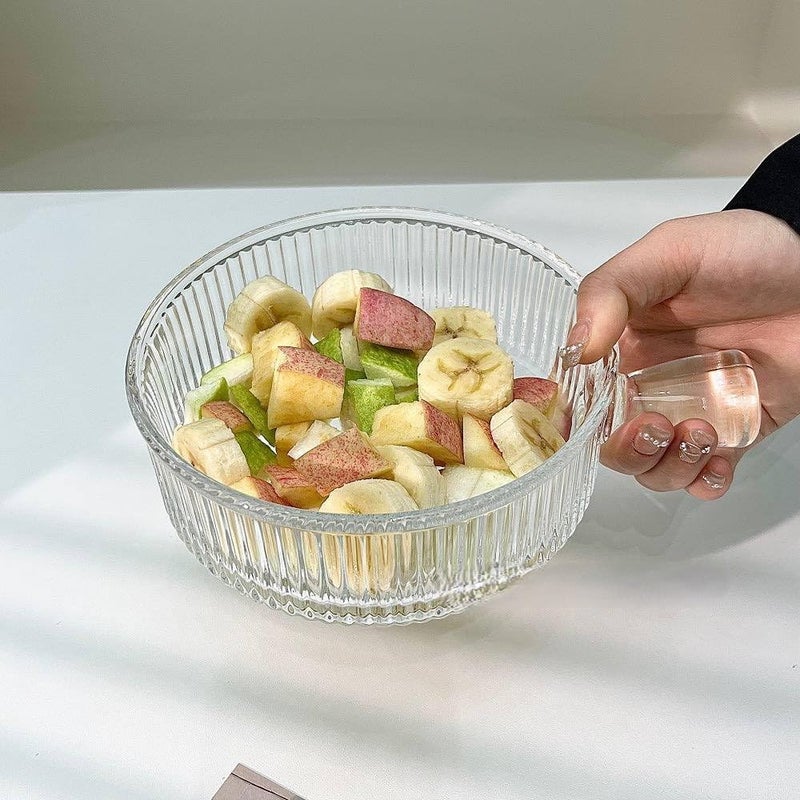 Generic Heat-Resistant Glass Casserole Dish with Handle, Microwave Safe, 750ml, .ht - Image 1