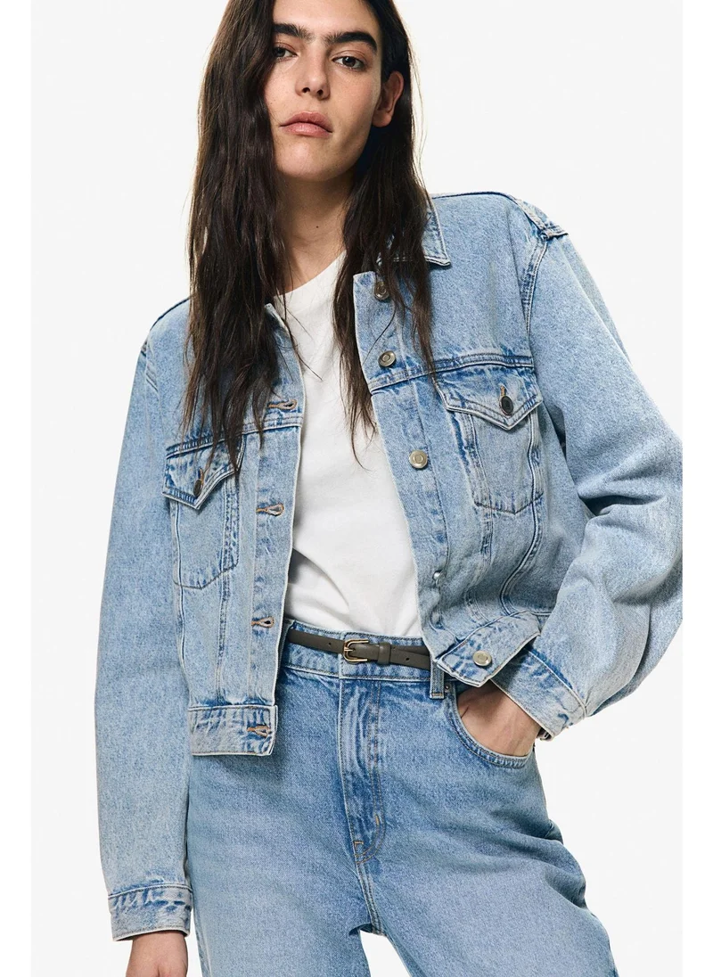 اتش اند ام Slim Mom High Ankle Jeans