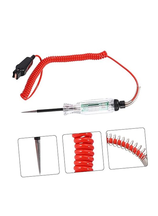 12V Car Voltage Tester With Long Probe Assorted Color Easy Circuit Diagnose Tool 12.5cm - Image 1
