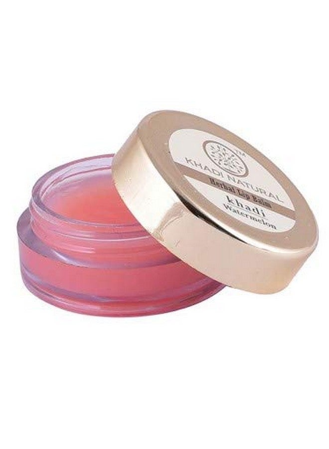 Khadi Natural Watermelon Lip Balm With Beeswax and Sheabutter, Watermelon, 5 g (Pack of 2) - Image 4