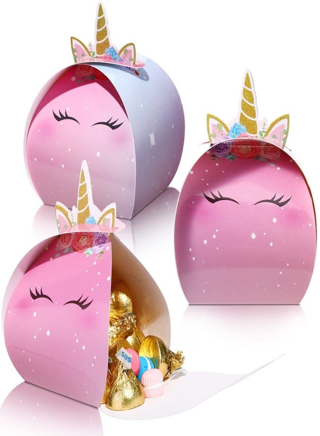 TaoBary Unicorn Party Favors - 36 Piece Candy Box Treat Box for Unicorn Birthday Party Supplies & Shower Decoration - Image 1