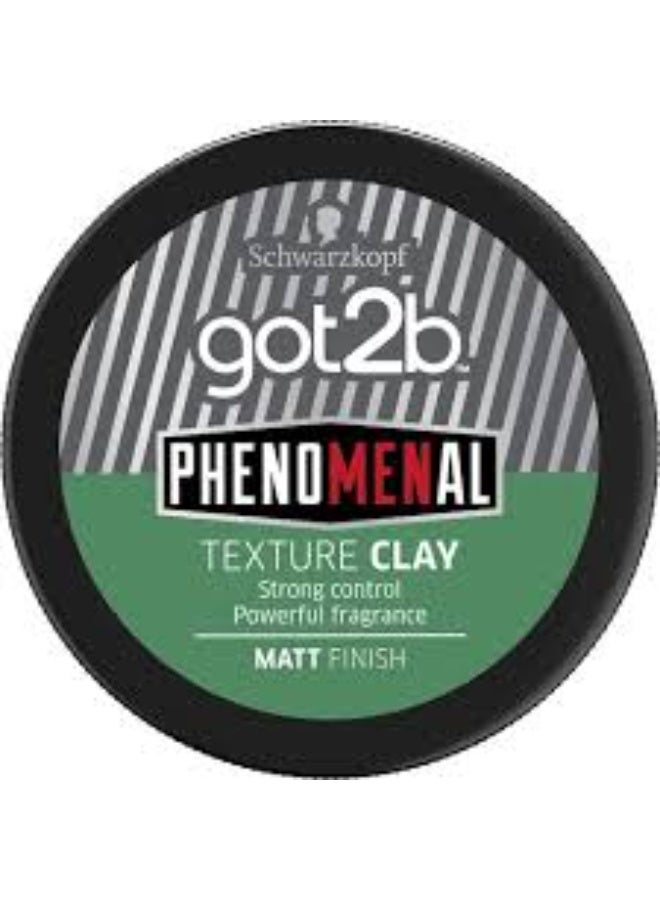 Got2b Phenomenal Texture Clay For Matt Looks100 ml - Image 3