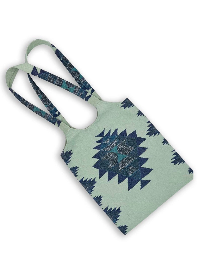 Casual Printed Linen Tote Bag  H230002B