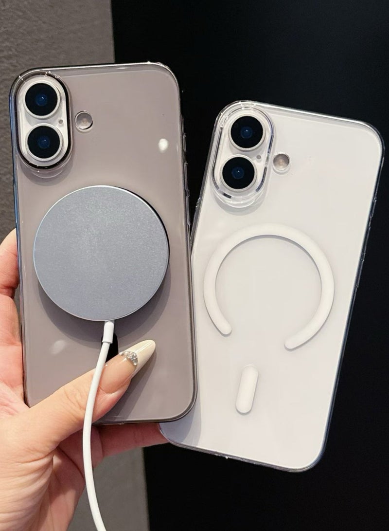 حافظة هاتف بسي (PC) مع شحن مغناطيسي لـ iPhone، متوفرة بألوان 3، برتقالي حصري لسلسلة iPhone الجديدة - Image 5