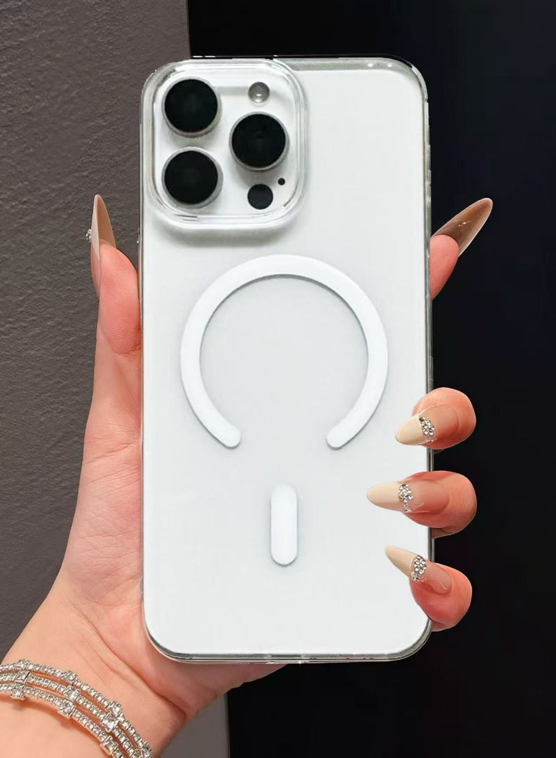 حافظة هاتف بسي (PC) مع شحن مغناطيسي لـ iPhone، متوفرة بألوان 3، برتقالي حصري لسلسلة iPhone الجديدة - Image 1