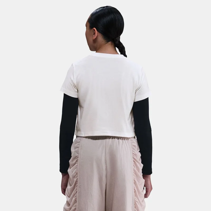 نايكي Kids' Sportswear Cropped T-Shirt