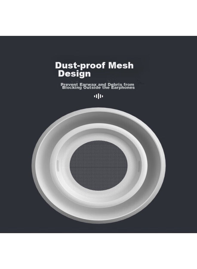 Stiger [two Pairs] Ear Tips, Earbuds Covers, Compatible With Airpods Pro 2nd Generation, Apple Bluetooth Earphones, Silicone Tips, Soft, Non-slip, Ultra-thin, Liquid Silicone, Small + Medium Size - Image 4