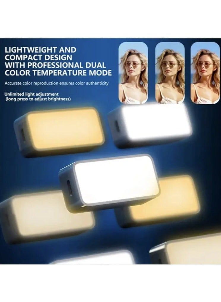 Sisily A8 Magnetic Fill Light: Outdoor Live Lighting Camera, Mobile Phone Fill Light, Photography Shooting, Pocket Light, Portable  - Image 2