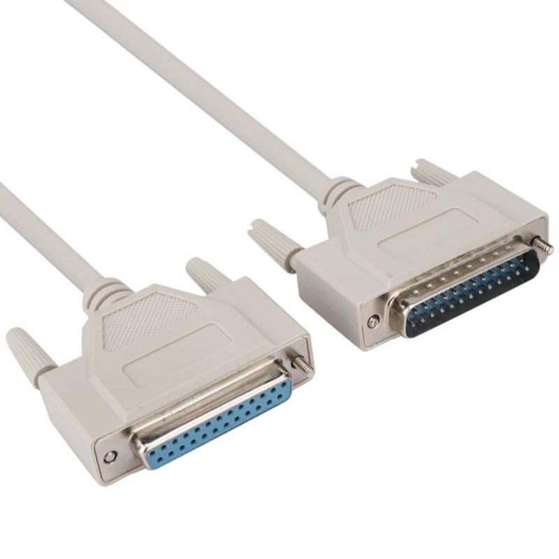 SUNGOOYUE DB25 Serial Cable, 25 Pin Male to Female Extension Cable with Plated Connector, for Computer Printer POS Machine Scanner Data Transfer - Image 4