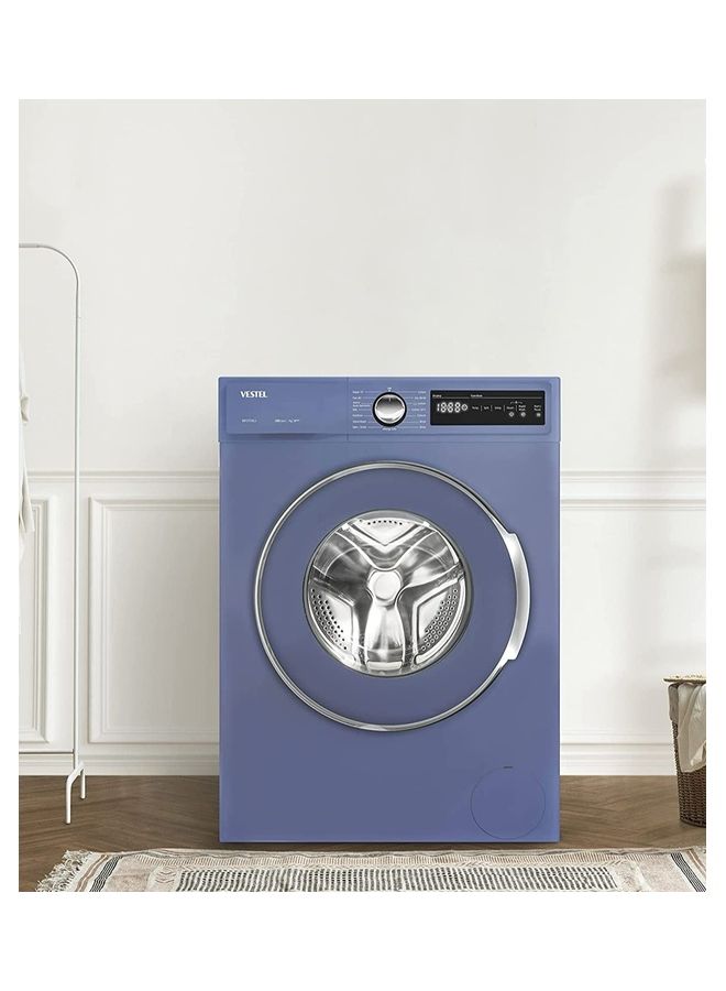 فيستل غسالة ملابس بوظيفة بخار 8.0 kg W812T2TBLU أزرق - Image 2