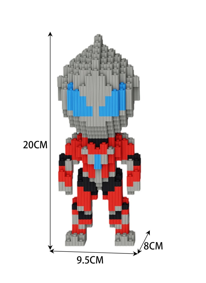 Generic - Series Of Miniature Small Particles To Build Blocks Gift Children's Educational Toy Puzzle (Ultraman Geed) - Image 1