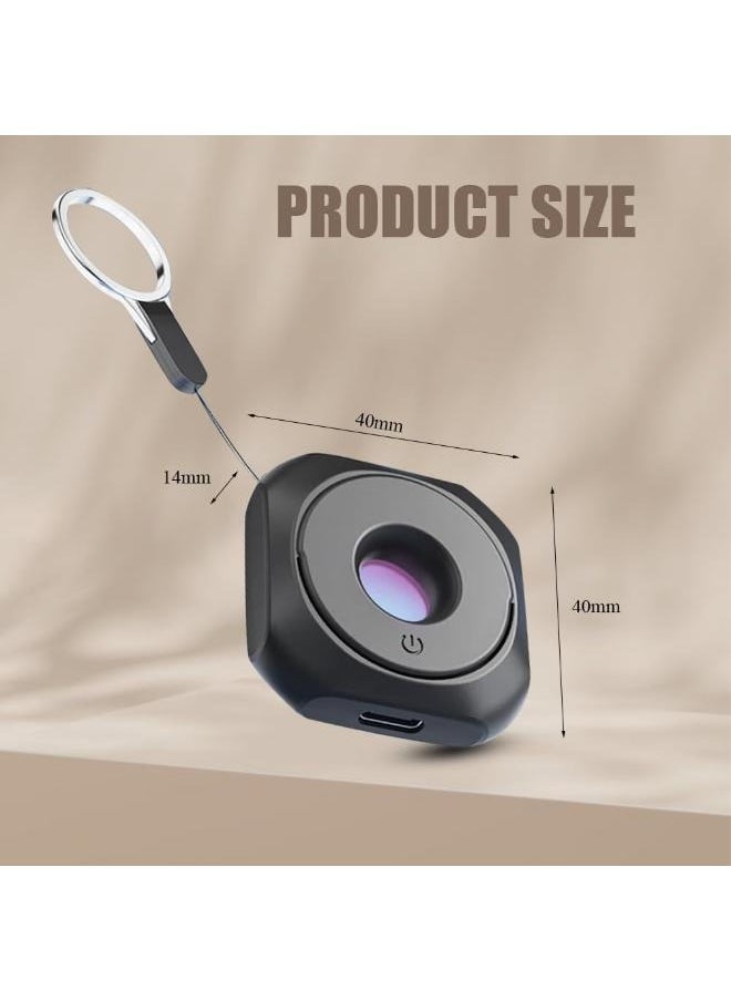 Portable Hidden Camera Detectors, Mini Hidden Camera Detector LED Device Detector with Infrared Vision Devices, Camera Finder Smart Hidden Camera Detector for Hotels, Bathrooms, Changing Rooms  - Image 2