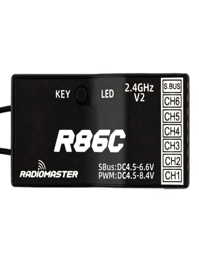Radiomaster R86C V2 6ch SFHSS Compatible PWM Sbus Receiver - Image 1