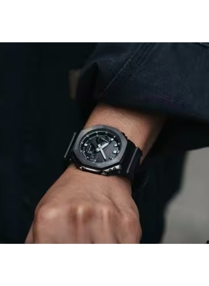 EDIFICE CASIO quartz movement canvas strap men's watch black dial CASIO watch - Image 3