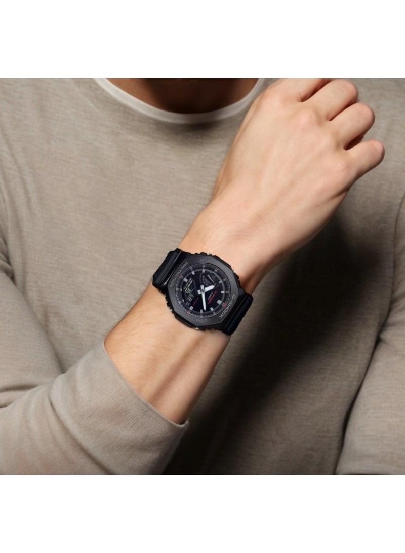 EDIFICE CASIO quartz movement canvas strap men's watch black dial CASIO watch - Image 4