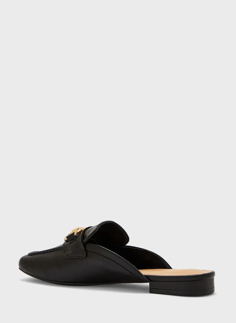 Celeste Open Back Flat Ballerinas