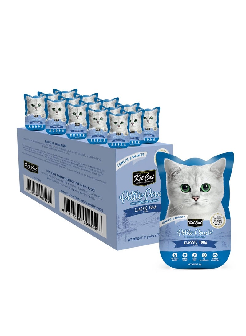 كيت كات 24 قطعة من سمك التونة الصغيرة الكلاسيكية 24 × 70 جرام - Image 1