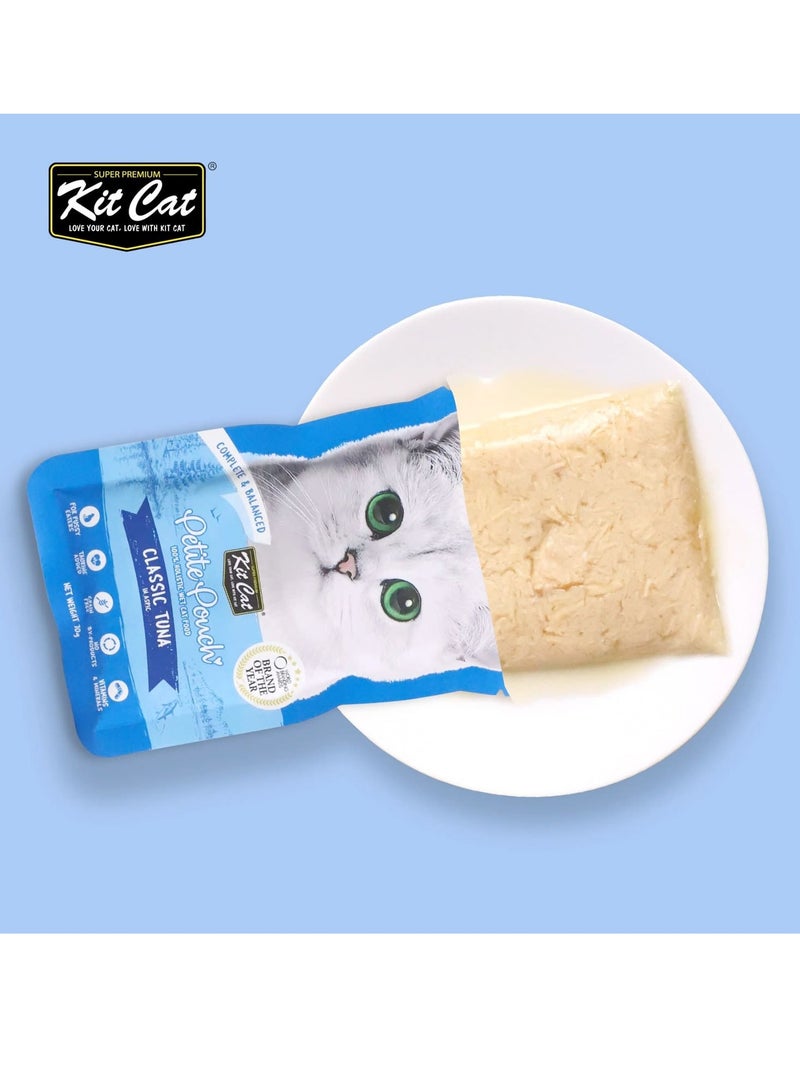 كيت كات 24 قطعة من سمك التونة الصغيرة الكلاسيكية 24 × 70 جرام - Image 3