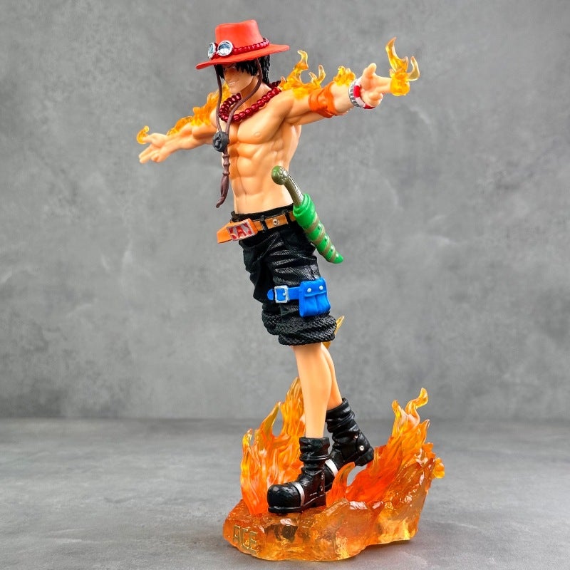 One Piece Cross Arm Ace Figure - Image 4