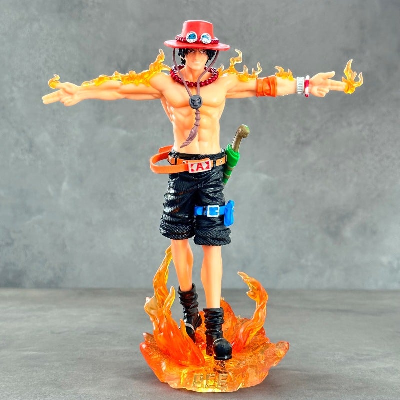 One Piece Cross Arm Ace Figure - Image 3