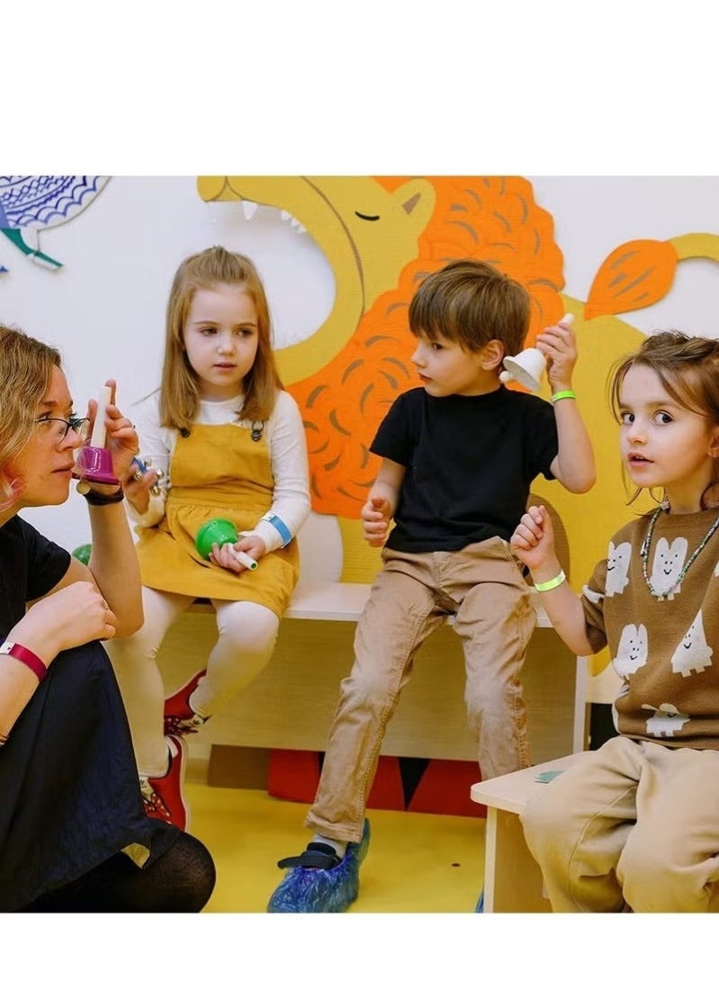 Paper Wristbands For Events Neon Wrist Bands Colored Waterproof Hand For Party Clubs Lightweight Concert Adhesive 300 Pack - Image 5