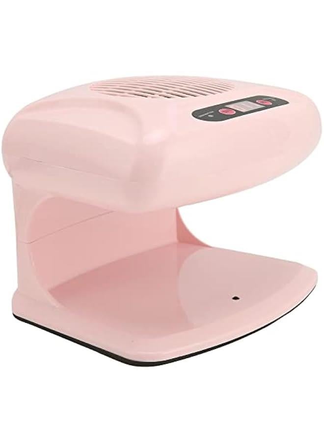 إسكدنيا مجفف أظافر هوائي، مجفف أظافر بمروحة بقوة 300 واط لطلاء الأظافر العادي، مستشعر الأشعة تحت الحمراء، تحريض تلقائي، هواء بارد وساخن، مجفف طلاء أظافر عالي الطاقة، مروحة تجفيف لليدين والقدمين والجلد - Image 1