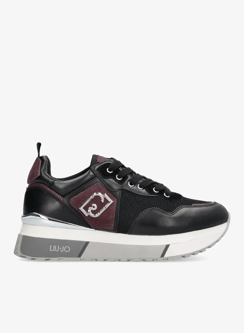 Liu Jo Leather and mesh sneakers
