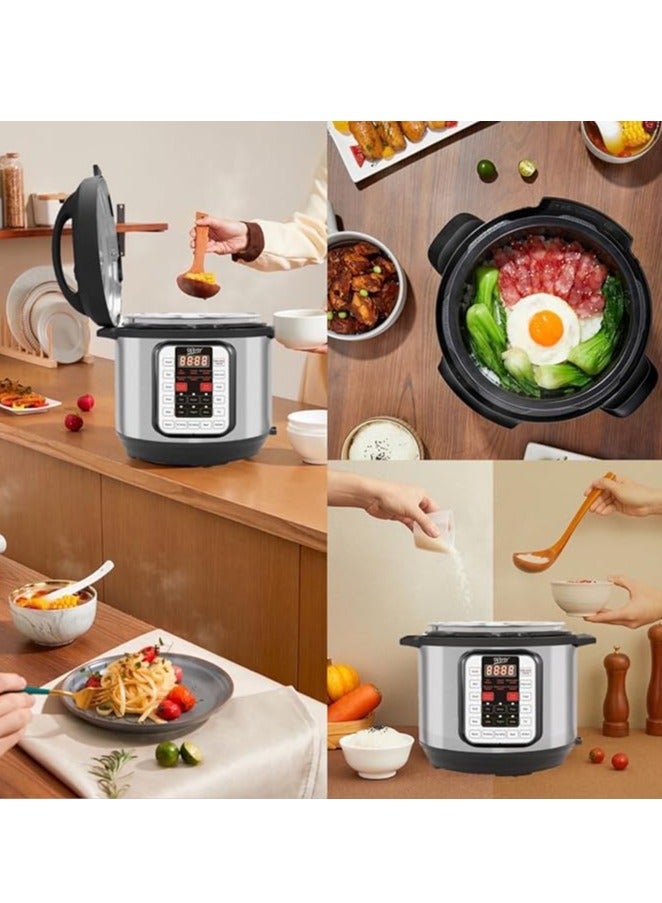 Wtrtr 6 L Electric Pressure Cooker. Instant Cooking, 6 litre (1 year Warranty) - Image 3