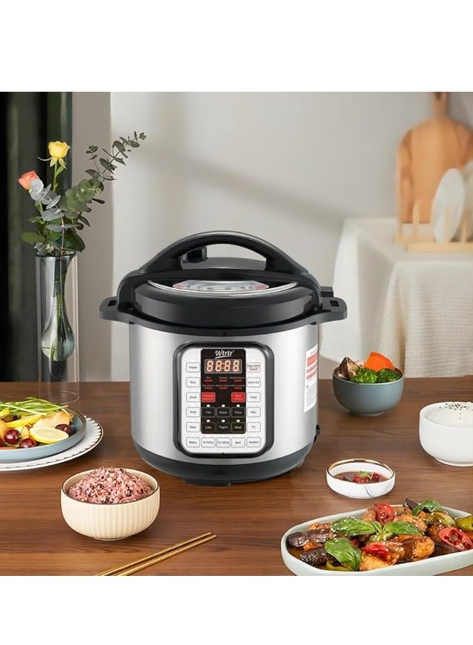 Wtrtr 6 L Electric Pressure Cooker. Instant Cooking, 6 litre (1 year Warranty) - Image 4