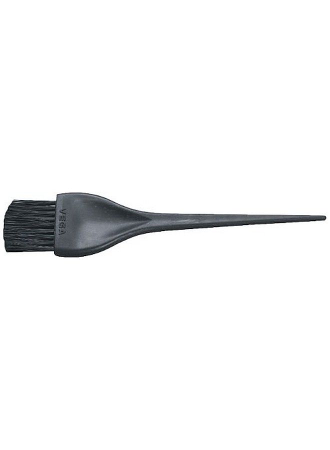 Vega Mehandi Brush With Black Colored Plastic Body And Green Bristles (Color May Vary) - Image 2
