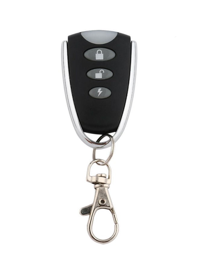 NIBEMINENT Universal 3 Buttons Remote Control Car Keychain Black  - Image 1