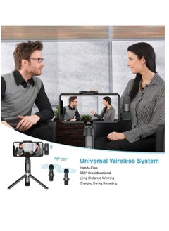 DIGI CORE K9 Wireless Lavalier Microphone For Type-C Phone Plug-Play Wireless Mic USB-C Android Phone For Video Recording Interview Vlog Auto Sync And Noise Reduction Mic  - Image 3
