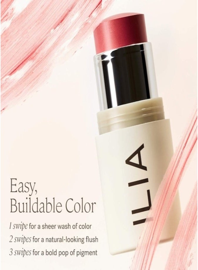 ILIA Multi-Stick 4.5g – All of Me - Warm Watermelon Cream Blush, Highlighter & Lip Tint in One - Image 5