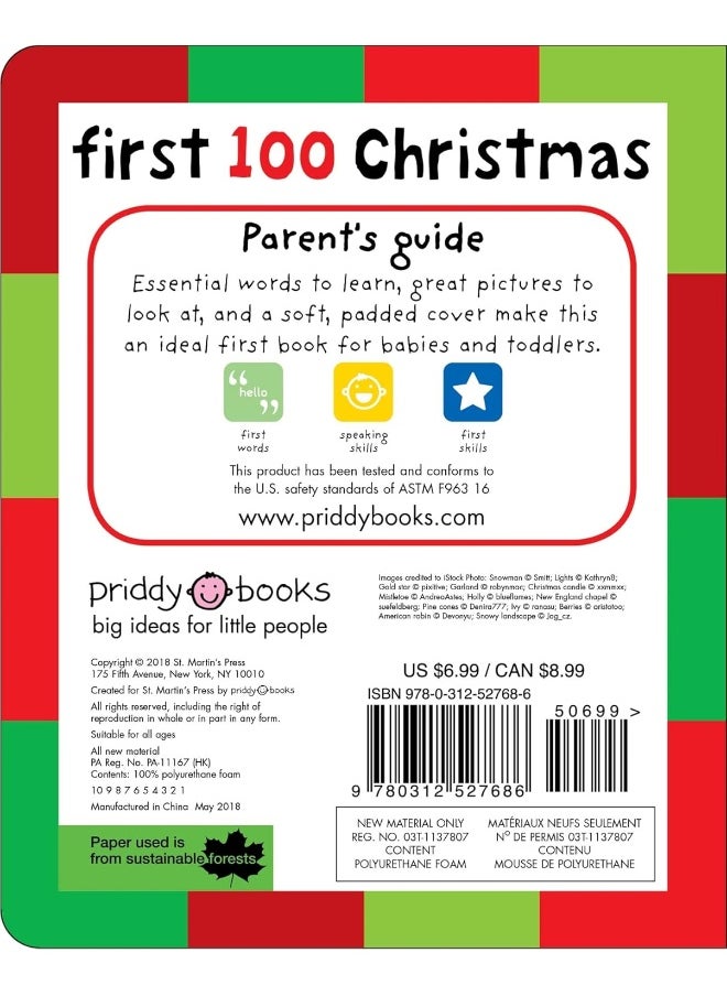 Priddy Books Us First 100 Christmas Words  - Image 2