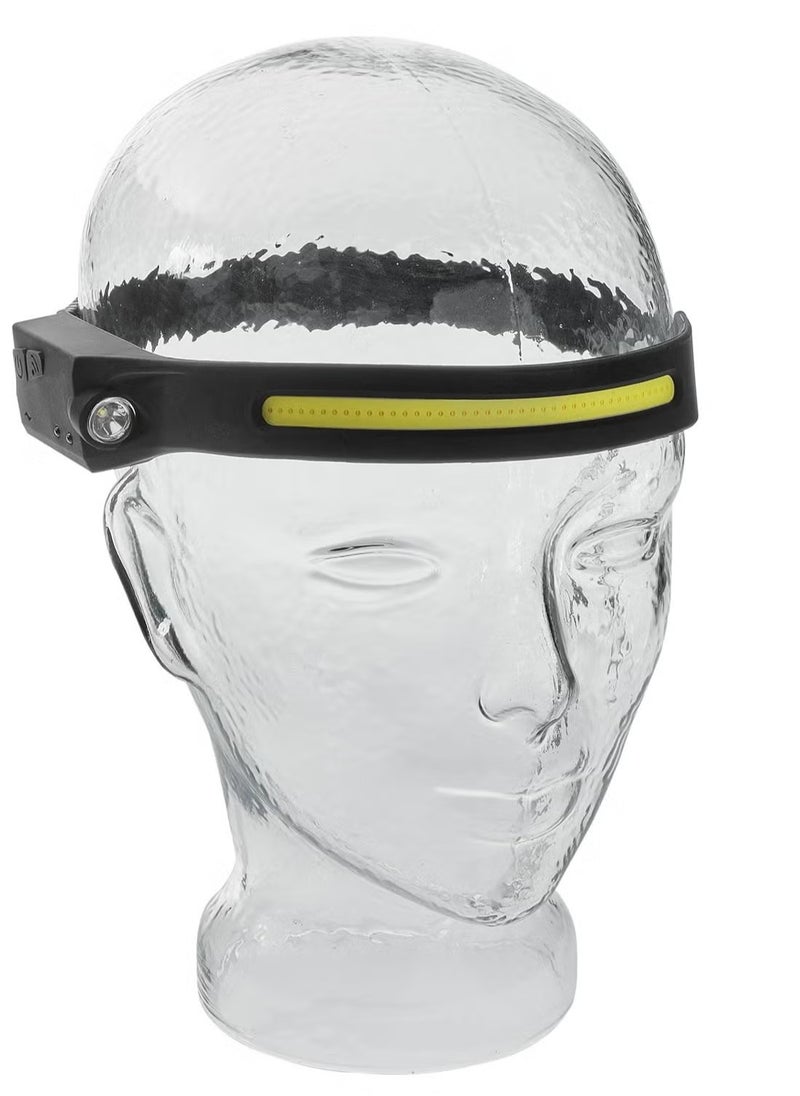 JAJEEK Rechargeable LED Headlamp | 5 Modes & Motion Sensor Waterproof Flashlight | 350 Lumen LED with 230° Wide Beam | Perfect for Running, Camping & Outdoor Activities  - Image 2