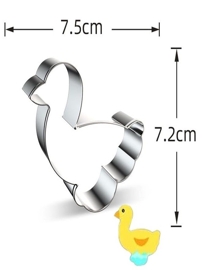 wotoy Duck Cookie Cutter Set,6pcs - Image 2