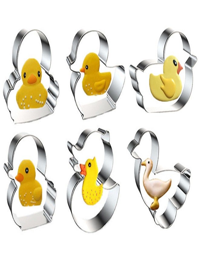 wotoy Duck Cookie Cutter Set,6pcs - Image 1